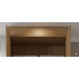 Fechamento de Teto Castanho